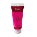 Funbo ACRYLIC Tube 200ml 010 FLUORECENT PINK, FO-AC-200-010