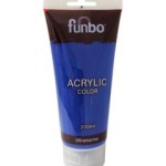 Funbo ACRYLIC Tube 200ml 33 ULTRA MARINE, FO-AC-200-033