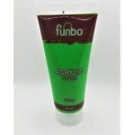 Funbo ACRYLIC Tube 200ml 62 GREEN, FO-AC-200-062