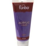 Funbo ACRYLIC Tube 200ml 95 PURPLE, FO-AC-200-095