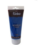 Funbo ACRYLIC Tube 200ml 450 PRIMARY BLUE, FO-AC-200-450