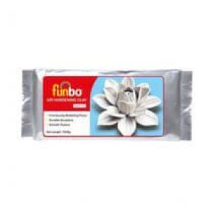 Funbo Air HaRedening Clay 1000 gms White, FO-AHC-1000-WE