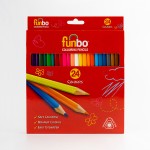 Funbo Coloring Pencils ST=24, FO-CLP-24