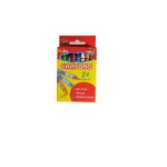 Funbo Crayons Pack of 24 Colors, FO-CR-24