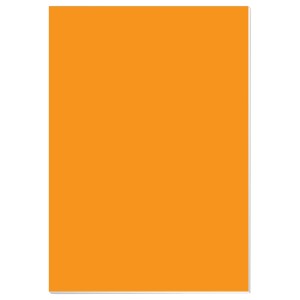 Funbo Foamboard 70x100x0.5cm Orange, FO-FB70100-OE