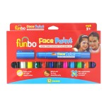 Funbo Face Paint Sticks 6g Pink = 12 cols, FO-FPS-12