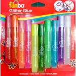 Funbo Glitter Gl Neon cols Bls=12.5g x 10cols, FO-GG-10126