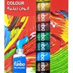 Funbo Oil Paint Set 12 col X 12ml TuBlues, FO-OIL-1212