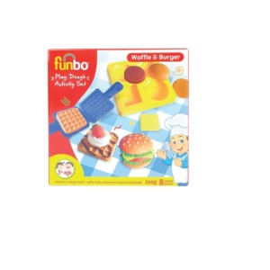 Funbo Activity Set PD Burger&Wafle 200g+molds, FO-PD-200-BW
