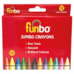 Funbo VP of 12 Crayons, A4 SKP, 12 CP & WCC, FOP-PACK-014