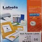 Formtec Label 5600/52.5x21.2mm Pkt=100, FT-GS-1056