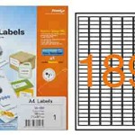 Formtec Label18900 25x10 Pkt=100sht, FT-GS-1189