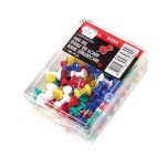 Hand Push Pins Case=100pcs/Bx=10cse, HD-0308A