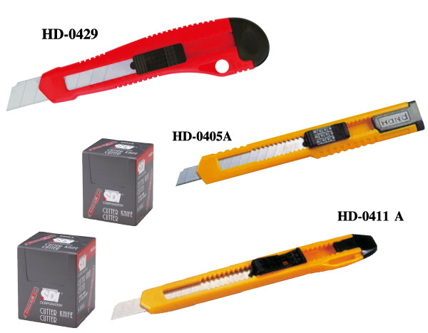 Hand Cutter Knives Box=48pcs, HD-0405A