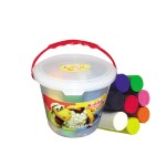 Kiddy Clay Modelling Clay set of 8col Blackt, KC-BK-700-8