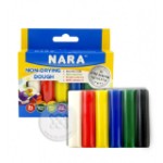 Kiddy Clay Non drying dough 7 cl 260g+16ct+1rl+3tls, KC-NDD-PX-260-7+16