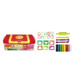 Kiddy Clay Modelling Clay 430gm 8c+16mld, KC-PX-430-8+16SM