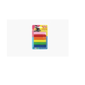 Kiddy Clay 6 COL. 6FLAT STICKS CLAY 50G, KC-ST-50-6