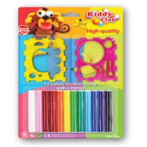 Kiddy Clay 2 Packs of KC-ST-200-12+5SM, KCP-PACK-001