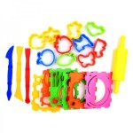 Kiddy Clay CBlack-500-7+4Molud+InstructionBlack, KCP-PACK-004