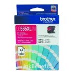 Brother LC565XL-M Super High Yield Ink Cartridge, Magenta