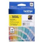 Brother LC565XL-Y Super High Yield Ink Cartridge, Yellow