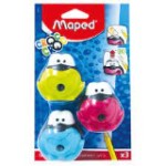 Maped Shrpnr 1Hole Croc Croc SiGreenal Bls=3pcs, MD-017719