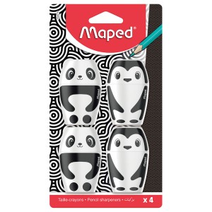 Maped Shaker Fancy 1 H Sharpener Pac=4 Pcs, MD-034079