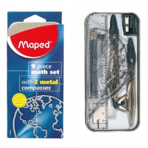 Maped M.Set Cosmic Study Geometry 9pcs Set, MD-193113