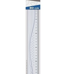 Maped Ruler 30cm Geometric Flat, MD-242030