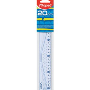 Maped Ruler 20cm Geometric Grip, MD-242120