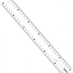 Maped Ruler Study Unbreakable 30CM Clear, MD-245620