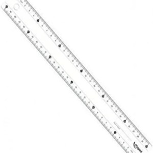 Maped Ruler Study Unbreakable 30CM Clear, MD-245620
