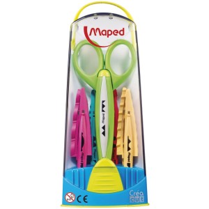 Maped Scissor Creative 1Scis+4Bld, MD-601005