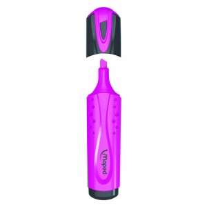 Maped Highlighter Fluopeps Classic Pink Bx=12, MD-742536