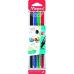 Maped Graph'Peps Fineliner Blue Marina Bx=12, MD-749120