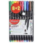 Maped Graph'Peps Fineliner StrawBerry Bx=12, MD-749126