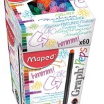 Maped Graph'Peps Fineliner Asst Colr Pot=60, MD-749161