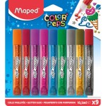 Maped Color Peps Glitter Glue 10.5ml bls 9col, MD-813010