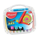 Maped Color Peps Gel Crayons Set=10 Pcs, MD-836310