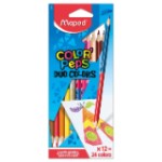 Maped Color Peps Felt Tip Jumbo Brush tip 5col, MD-844705