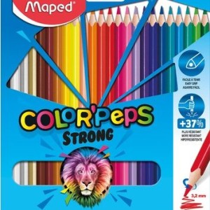 Maped Color Pencils Strong 24 colors, MD-862724