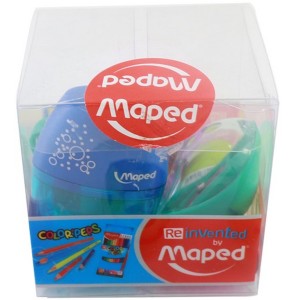Maped BT-Sharpeners Assorted 9Pcs, MDP-VP-001