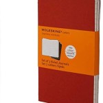 Moleskine Cahier L Ruld st=3 Red-931014, ME-CH116EN