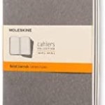 Moleskine Cahier L Ruld st=3 Grey(134237), ME-CH316