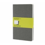 Moleskine Cahier L Pln st=3 Grey(134251), ME-CH318