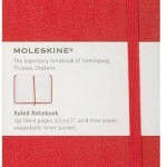 Moleskine Ruled Red NoteBlack Pkt (930000), ME-MM710REN