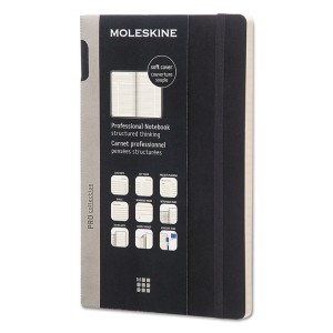 Moleskine PRO NB LARGE SOFT BLACK  620787, ME-PROPFNTB3SBK