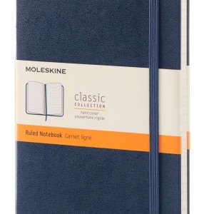 Moleskine NB RLD L HRed SAPPHIRE BLE(893601), ME-QP060B20