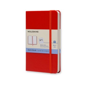 Moleskine Sketch Black_Red Large(930345), ME-QP063REN